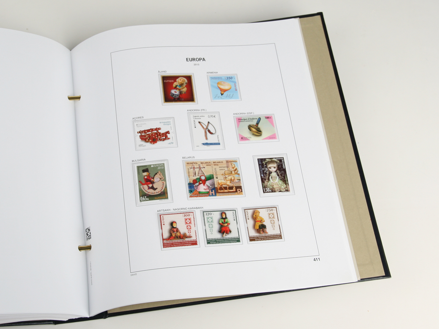 davo-luxe-suppl-ment-europa-cept-2025-pages-album-timbres image 1