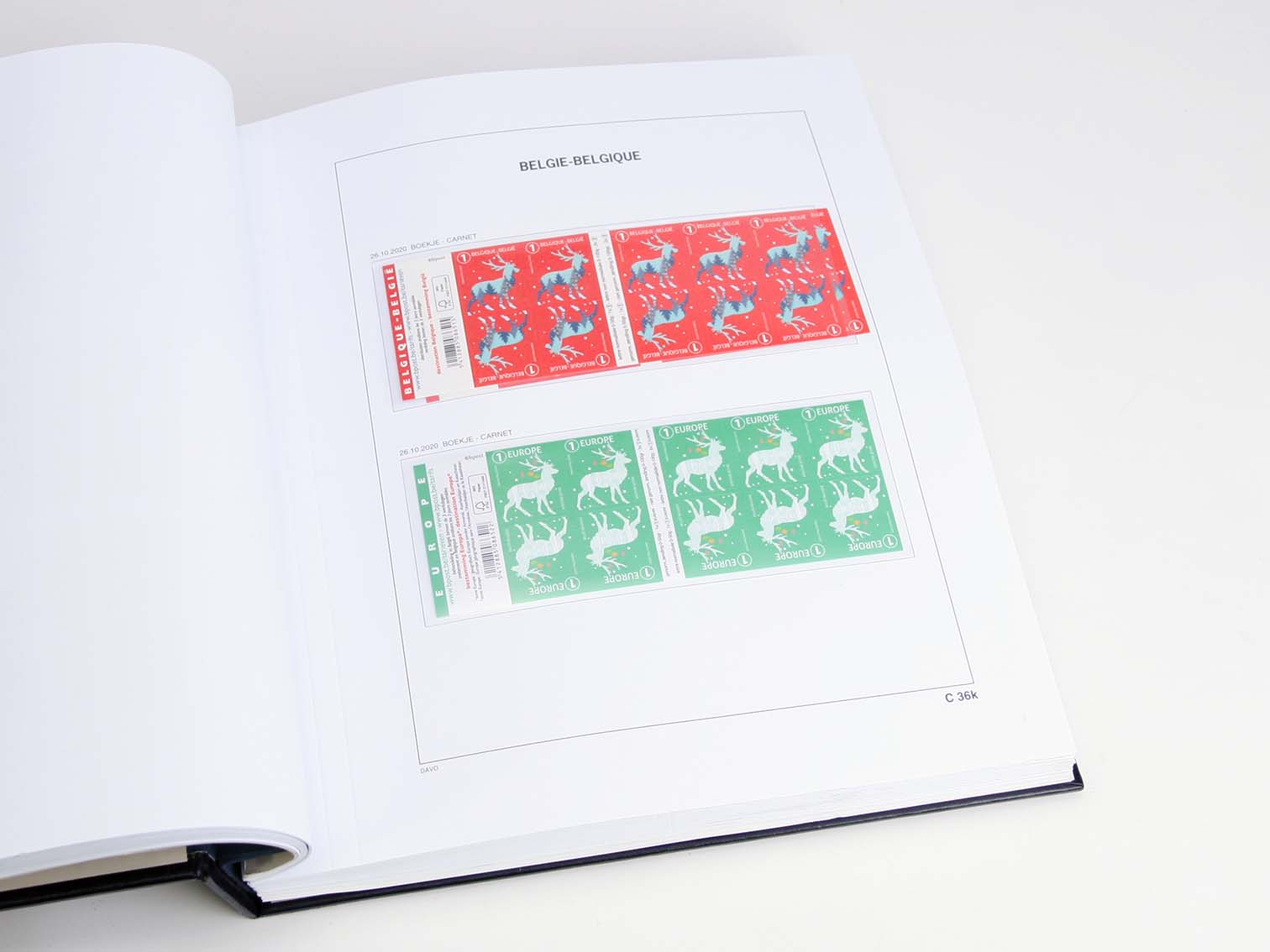davo-luxe-feuillets-belgique-carnets-2020-suppl-ment image 1