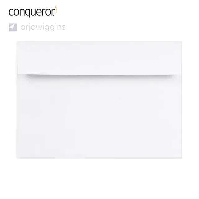 enveloppes-france-enveloppe-conqueror-v-lin-blanc-diamant-c5 image 1