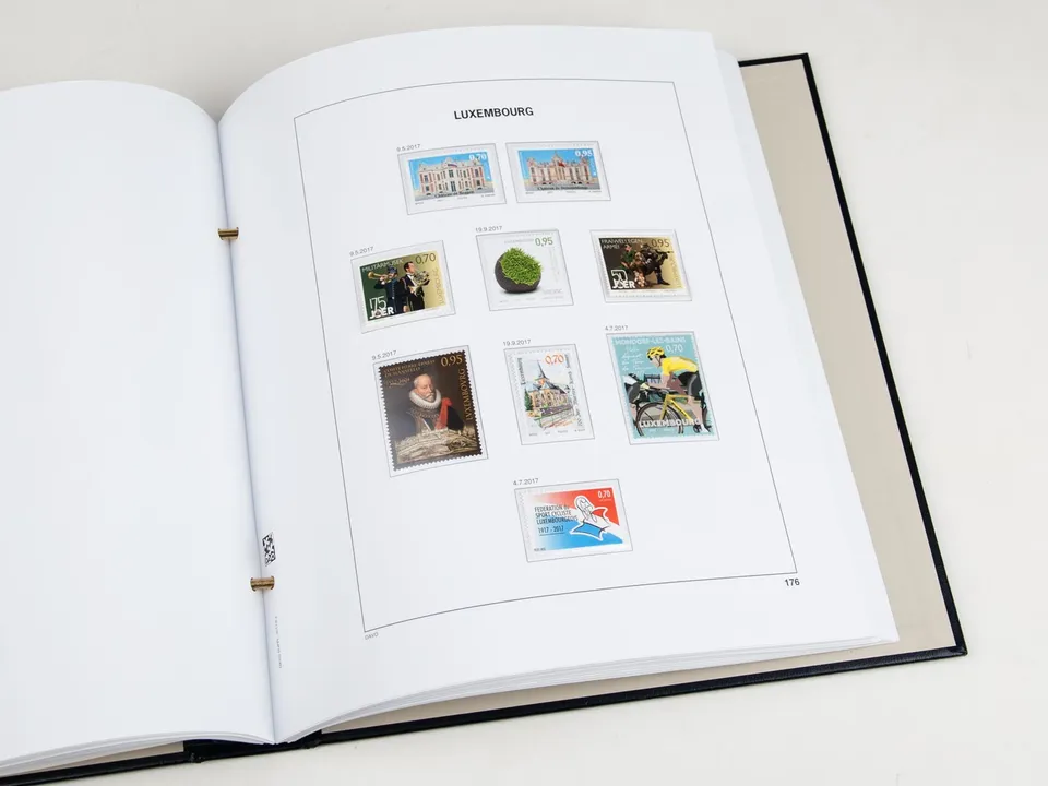 davo-luxe-luxembourg-2017-feuilles-album-timbres-170g image 1