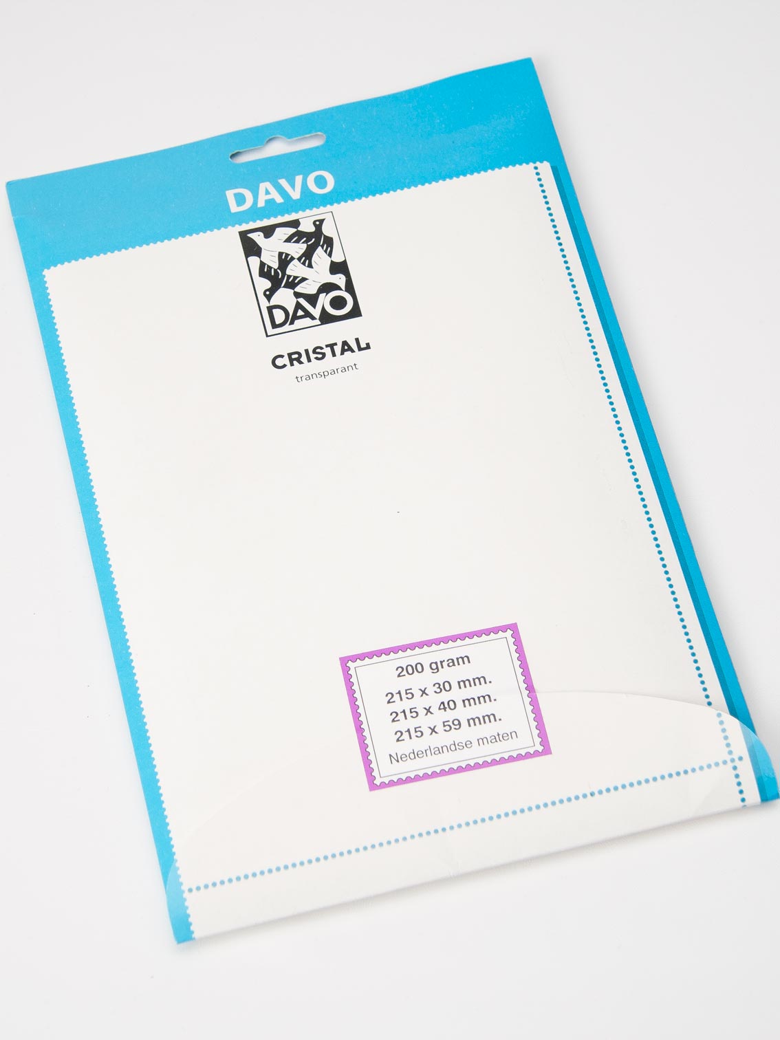 davo-cristal-c200-bande-philat-lique-formats-pays-bas-200g image 1
