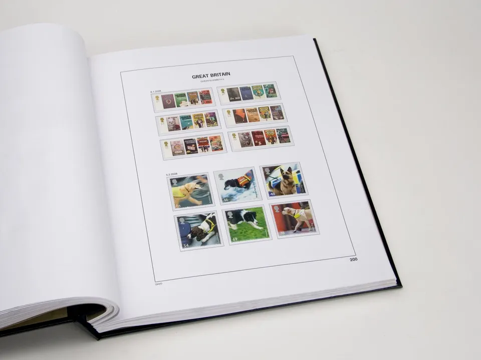 davo-luxe-grande-bretagne-2018-feuilles-album-timbres-170g image 1