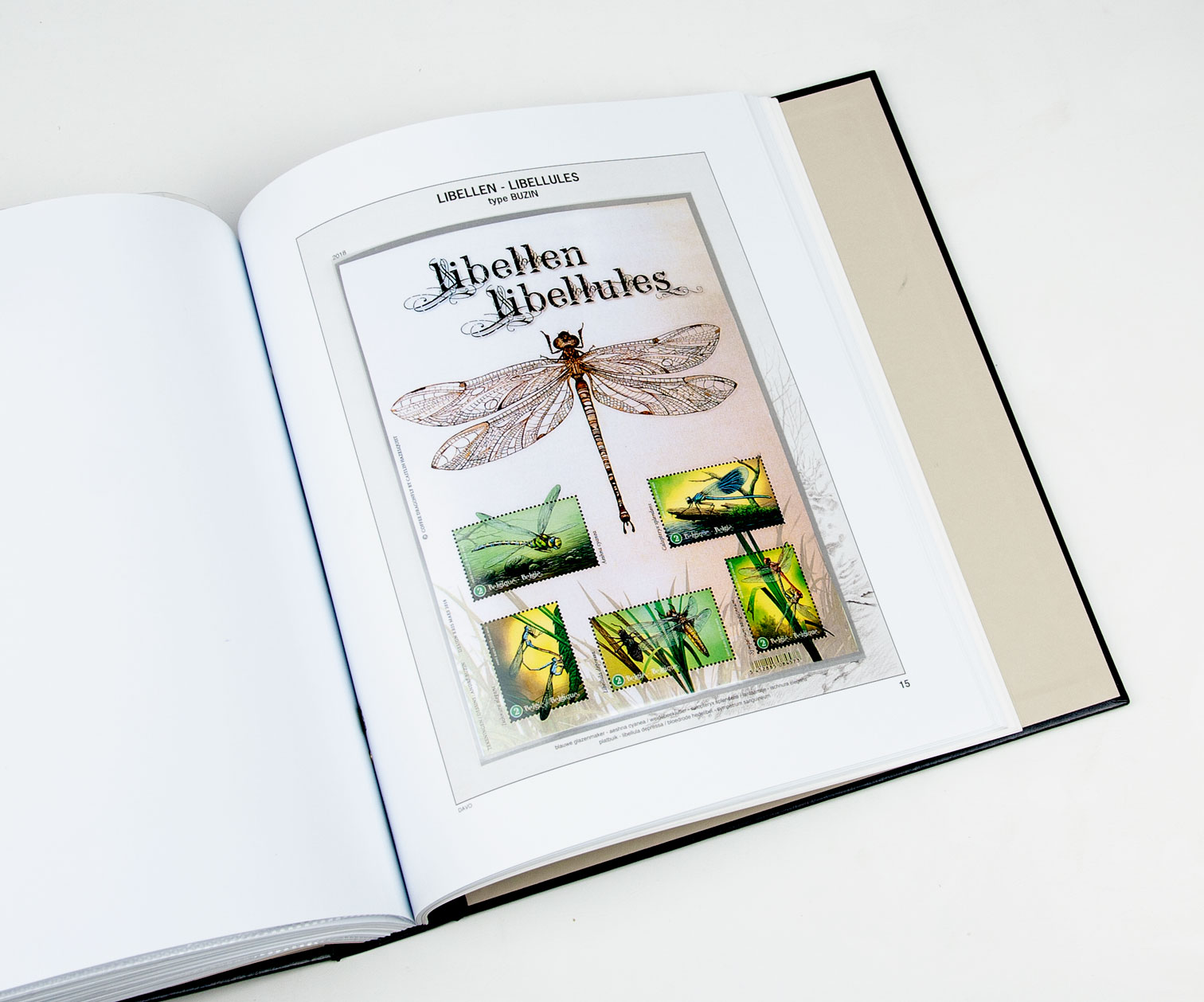 davo-luxe-belgique-buzin-2018-page-album-timbres-feuille-15 image 1