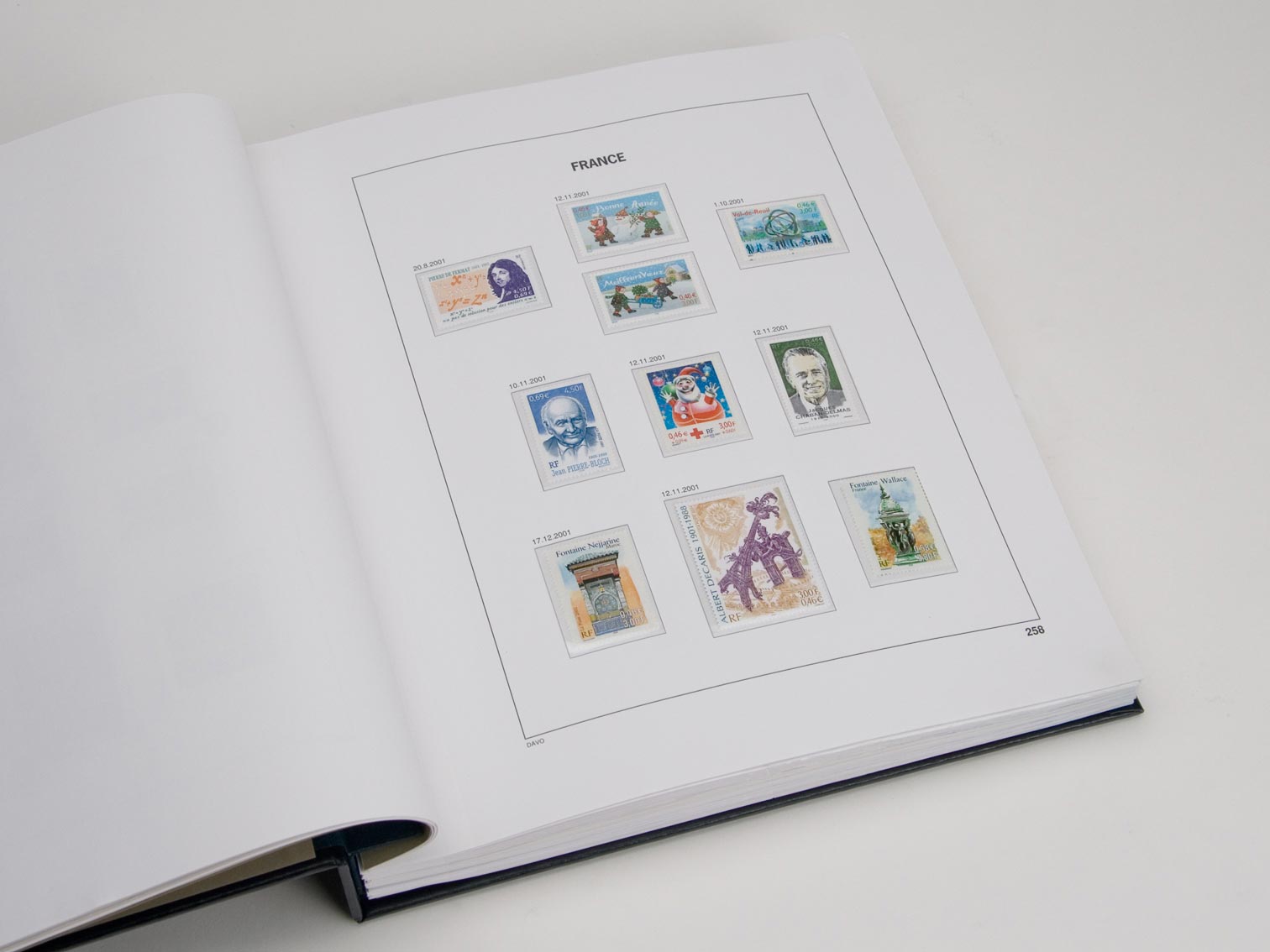 davo-luxe-suppl-ment-album-timbres-france-2021-compl-te image 1