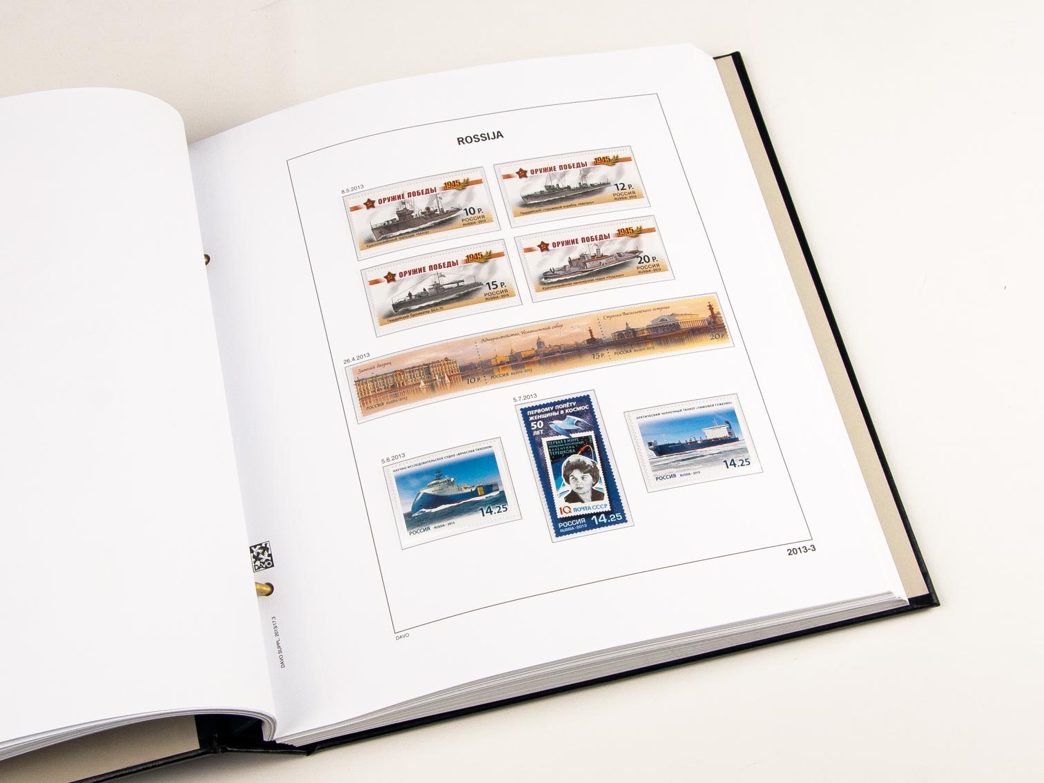 davo-luxe-russie-2013-suppl-ment-pages-album-timbres image 1