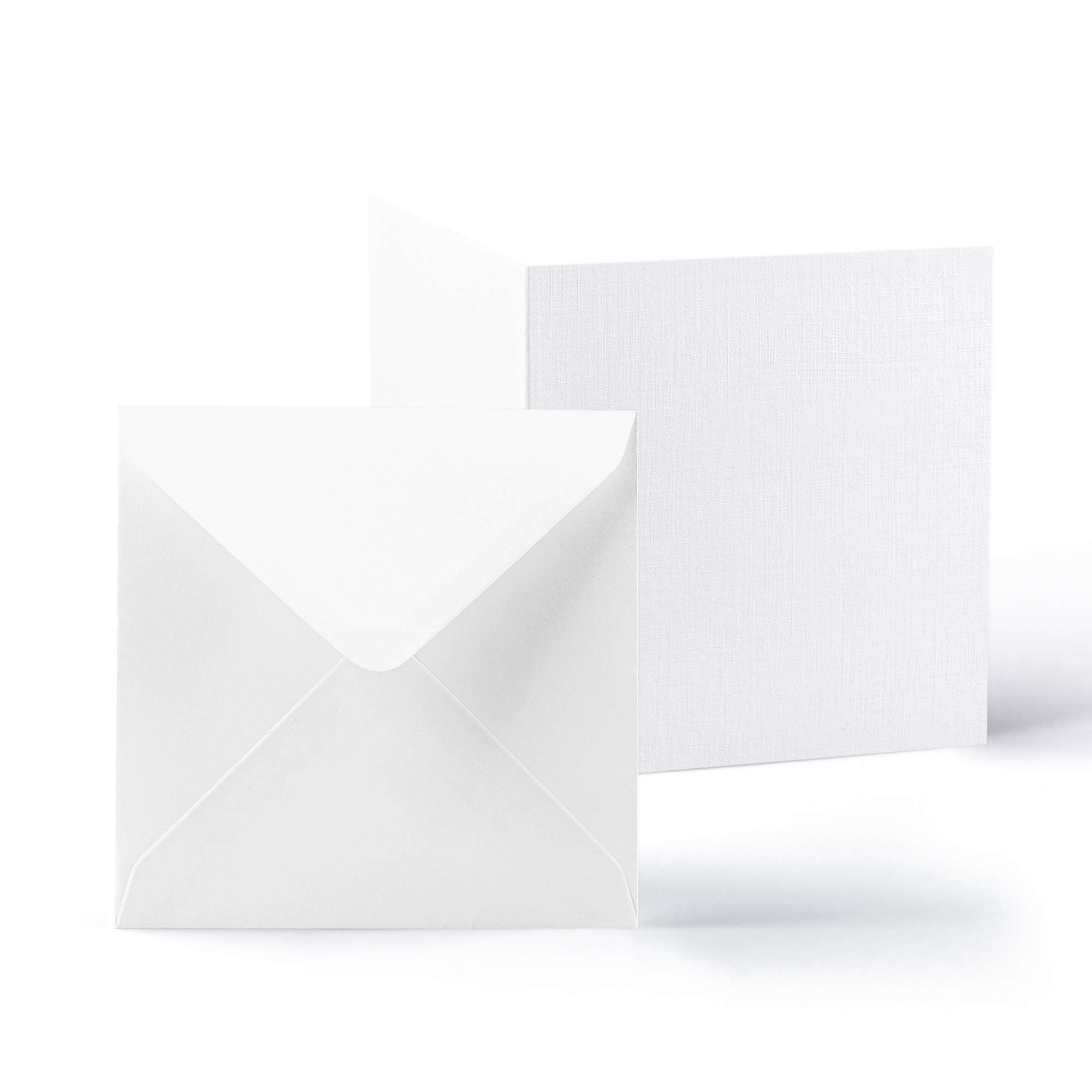 enveloppes-france-cartes-et-papiers-lot-cartes-enveloppes-lin-blanc-130x130-mm image 5