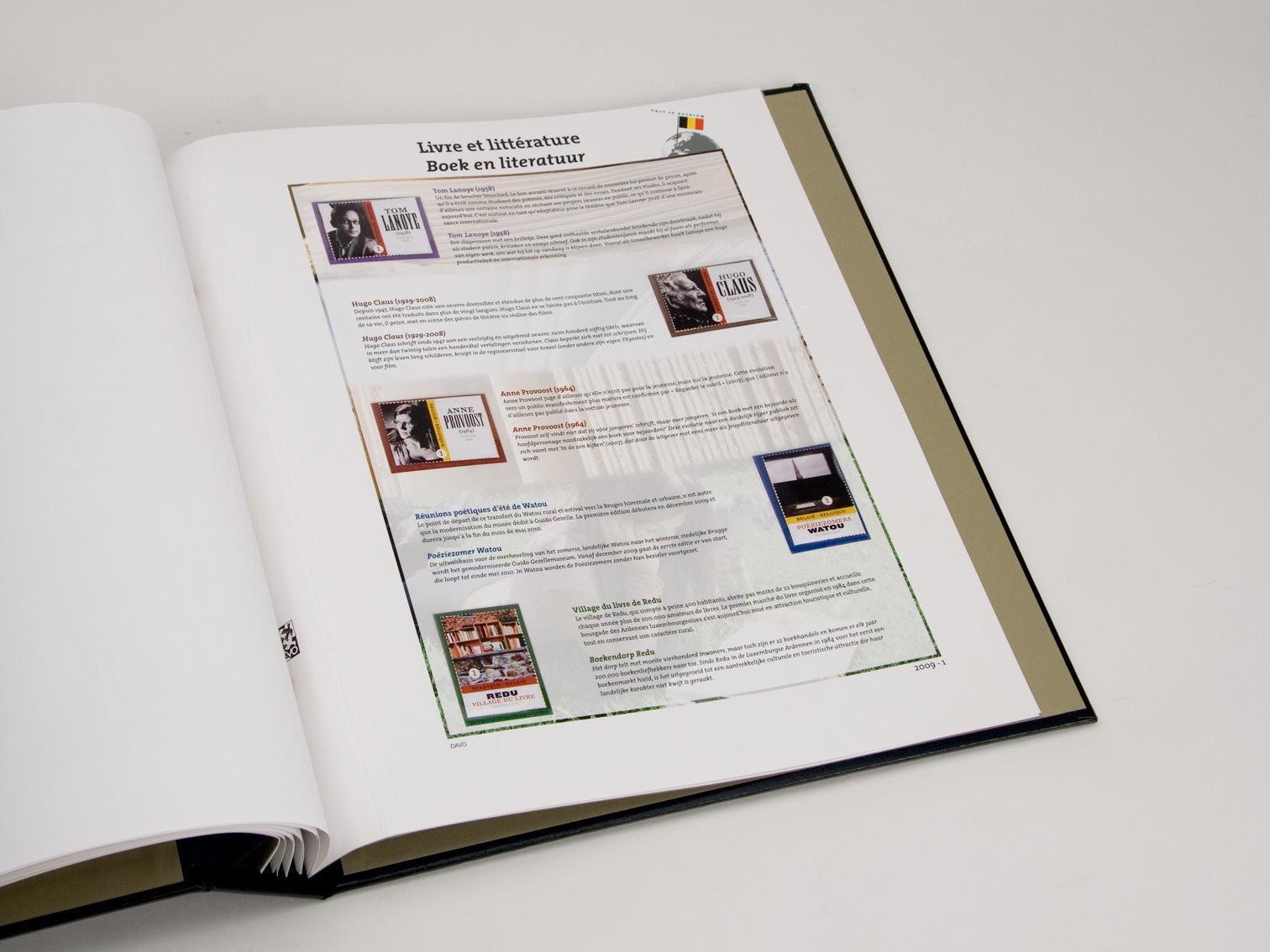 davo-luxe-this-is-belgium-2009-pages-album-timbres-200-g image 1