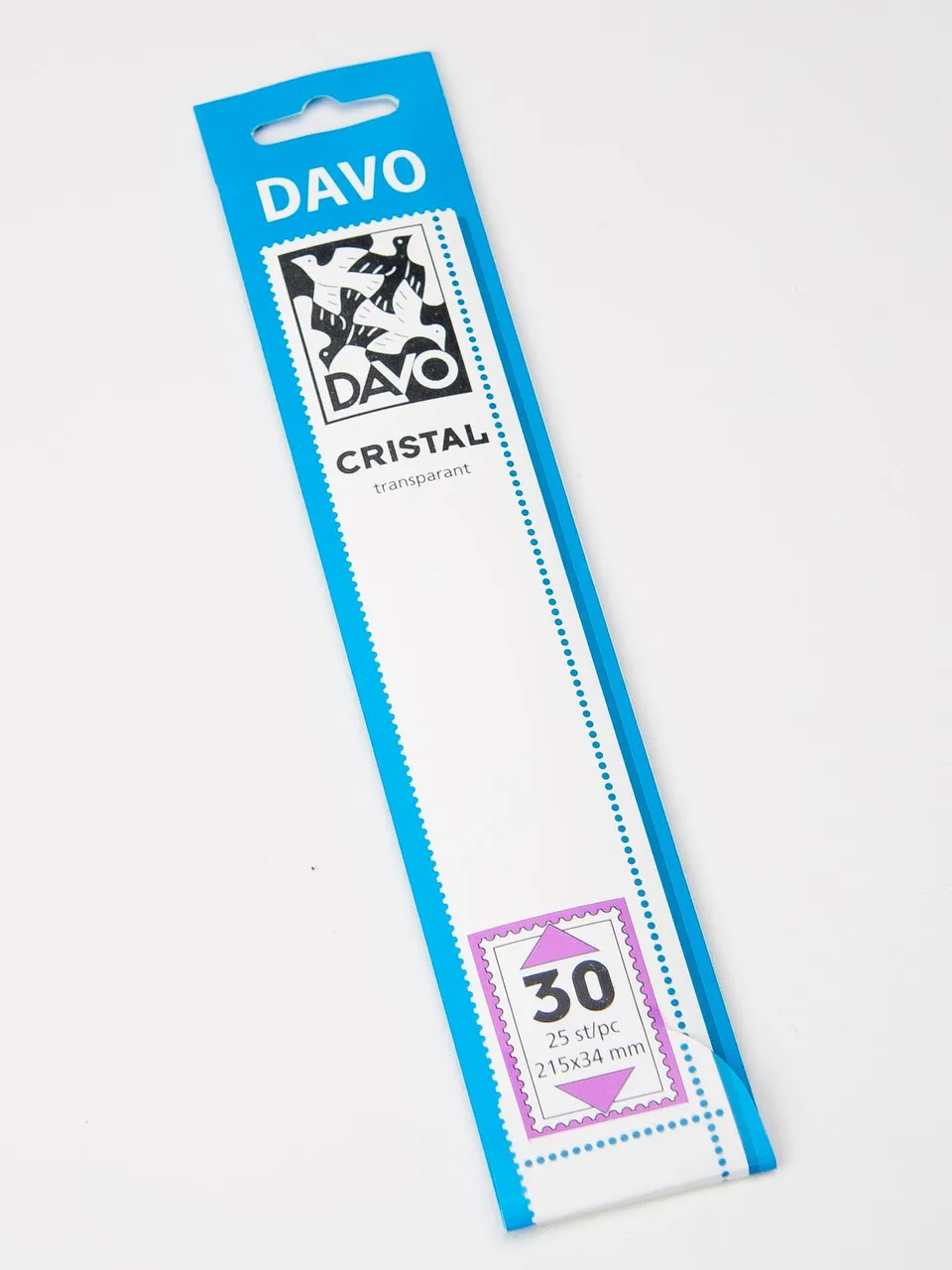 davo-cristal-c30-bande-philat-lique-215x34-mm-25-pcs image 1