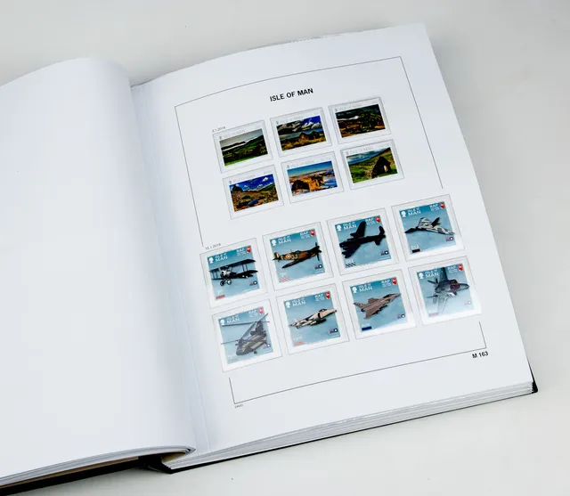 davo-luxe-suppl-ment-le-de-man-2018-pages-album-timbres image 1