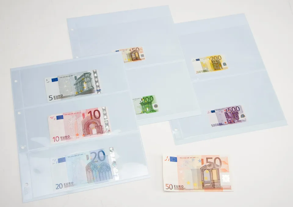 davo-euro-pochettes-billets-7-coupures-classeur-monnaie image 1