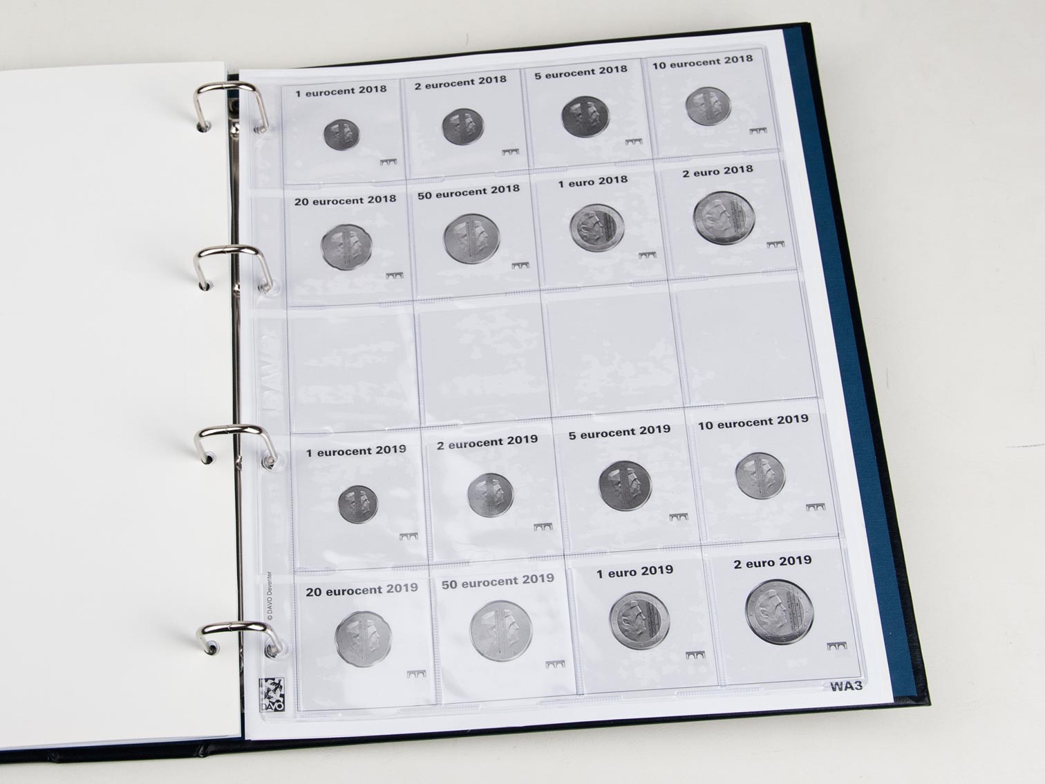 davo-luxe-willem-alexander-2018-2019-compl-ment-album-timbres-noir-blanc image 1
