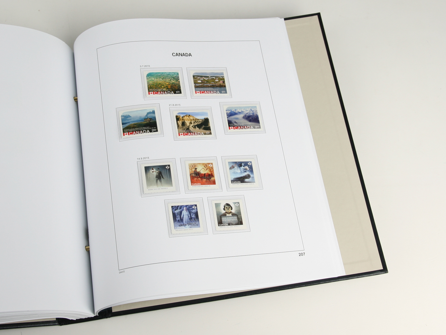 davo-luxe-canada-2025-suppl-ment-pages-album-timbres image 1