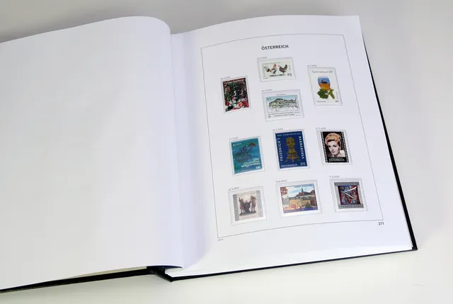 davo-luxe-suppl-ment-autriche-2022-pages-album-timbres-170g image 1