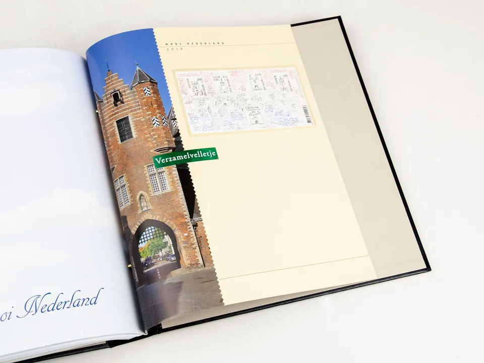 davo-luxe-mooi-nederland-2018-feuilles-d-album-feuillet-5-timbres image 1