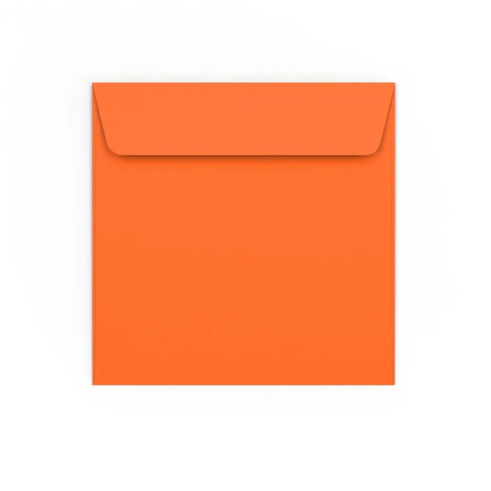 enveloppes-france-color-es-enveloppe-orange-carr-e-155x155-mm image 1