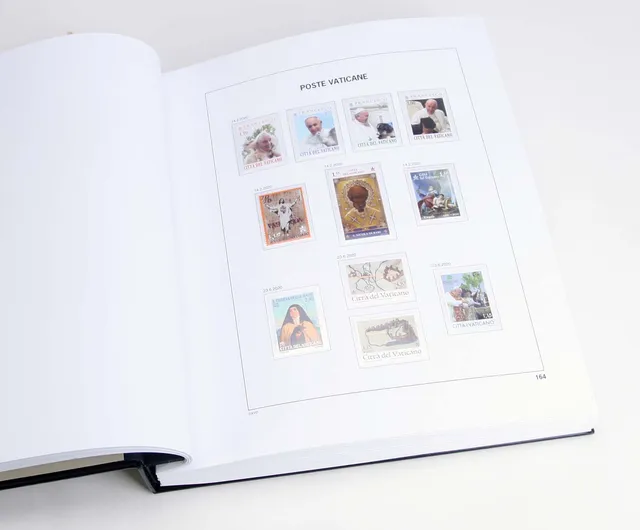 davo-luxe-vatican-2020-pages-suppl-ment-timbres-170g image 1