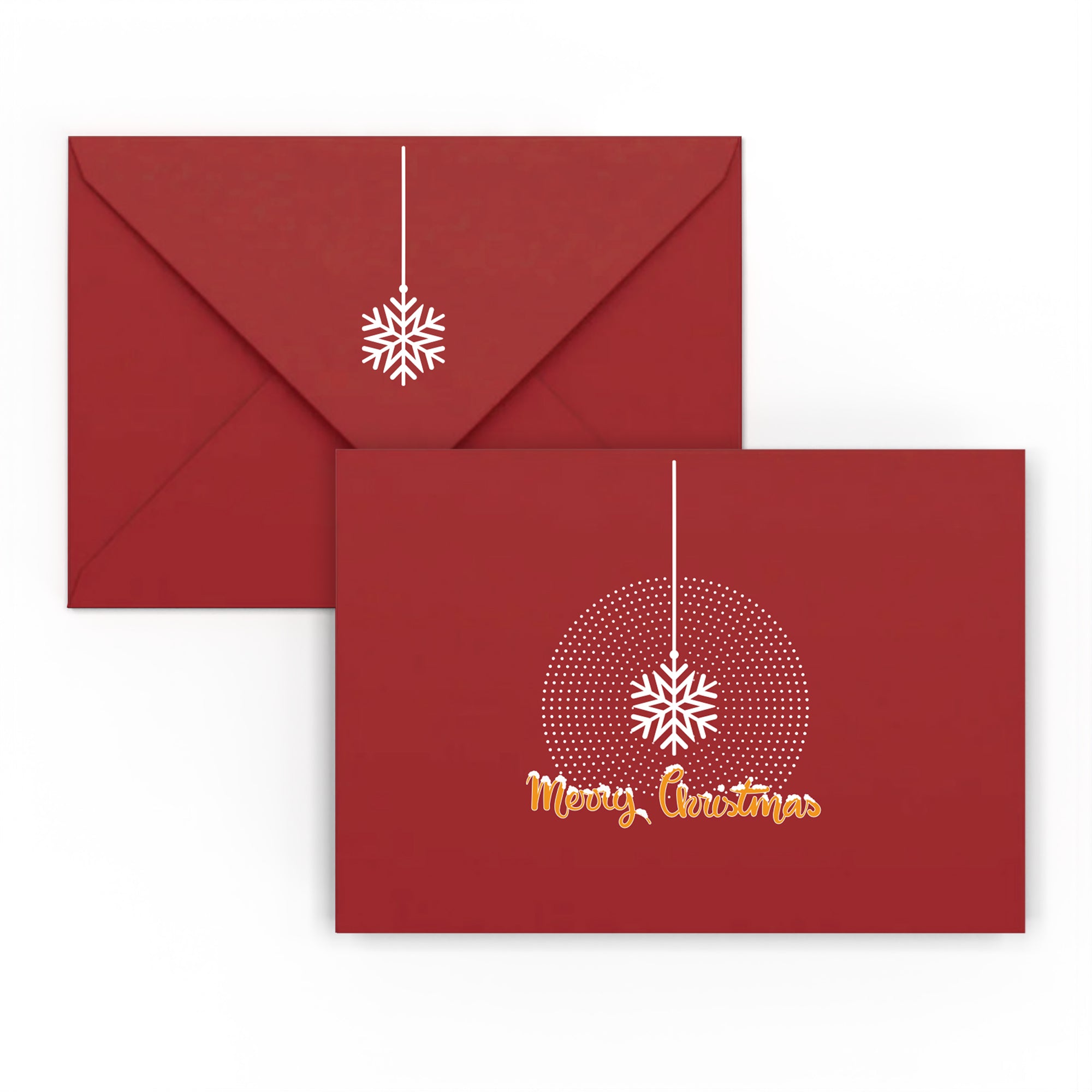 enveloppes-france-no-l-flocon-enveloppe-rouge-mouchet-e-c6 image 3