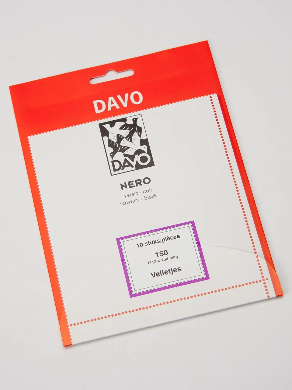 davo-mounts-n150-bandes-de-montage-noires-10-pi-ces image 1