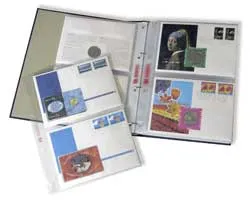 davo-cristal-pays-bas-ecu-album-lettres-10-pochettes-blanches image 1