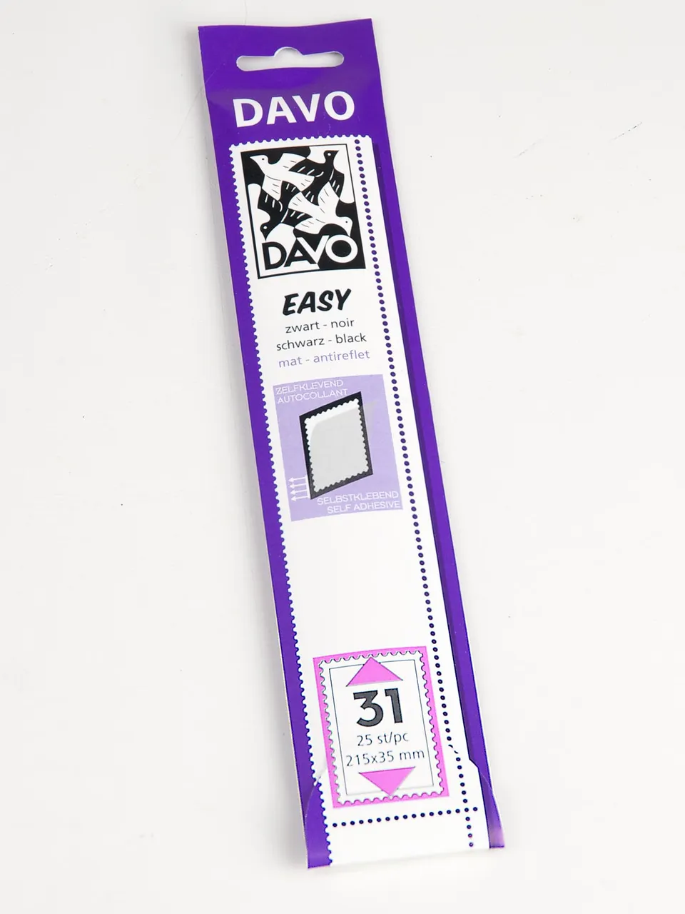 davo-easy-z31-bandes-montage-noires-215x35-25-pi-ces image 1
