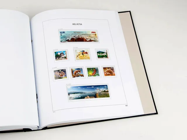 davo-luxe-suisse-2016-feuilles-album-timbres-170g image 1