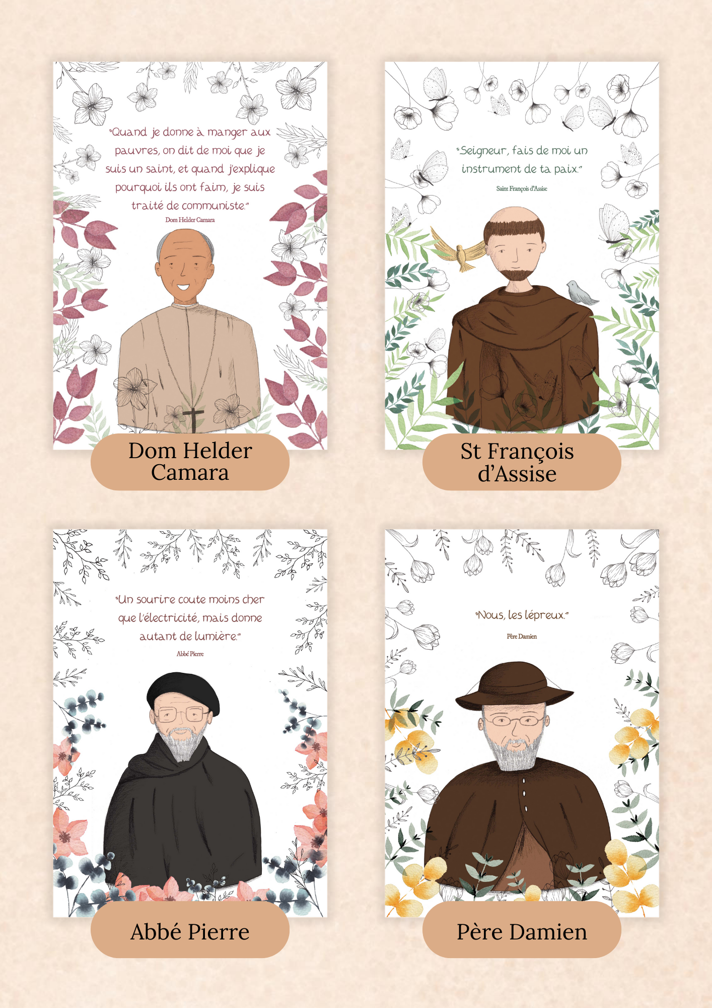 murmures-de-papier-saints-t-moins-cartes-postales-10-5x14-8-cm image 7