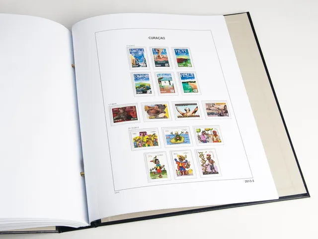 davo-luxe-cura-ao-2021-feuilles-suppl-ment-album-timbres-170g image 1