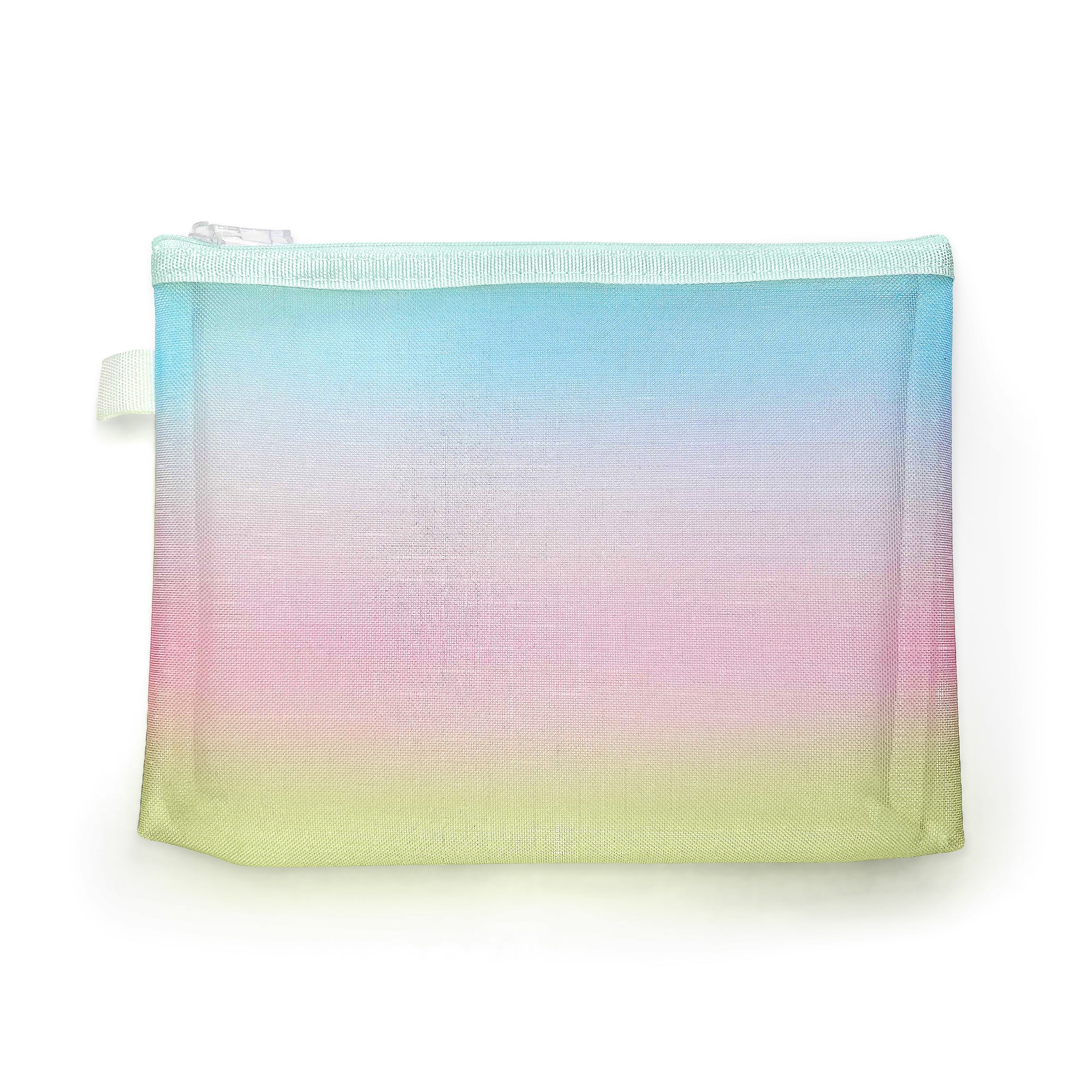 enveloppes-france-pochette-maille-nylon-d-grad-zip-bleue-180x235-mm image 3