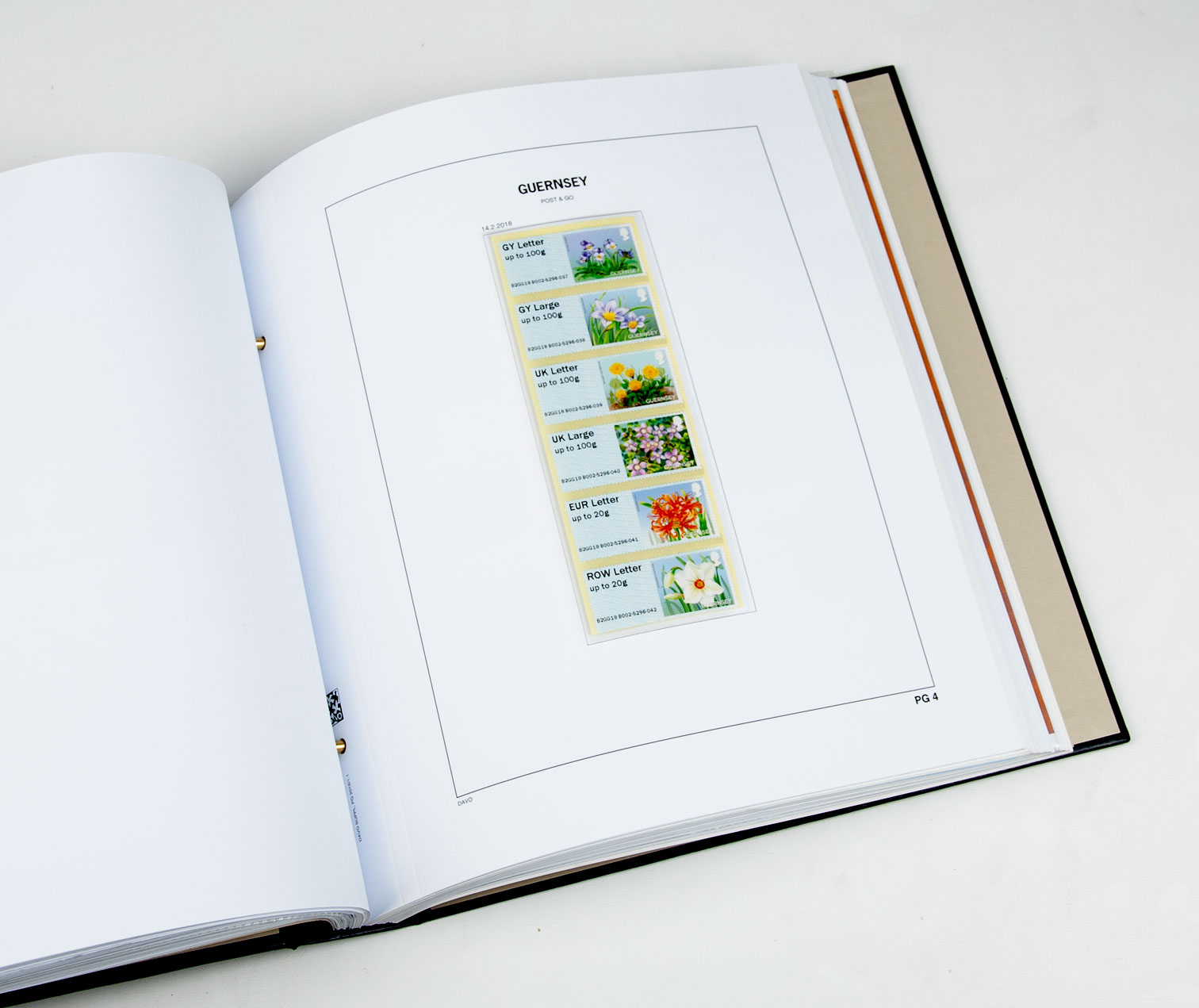 davo-luxe-guernsey-post-go-2018-pages-album-timbres image 1