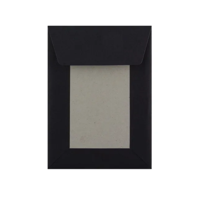 enveloppes-france-emballages-carton-enveloppe-noire-rigide-162x114-mm-c6 image 1