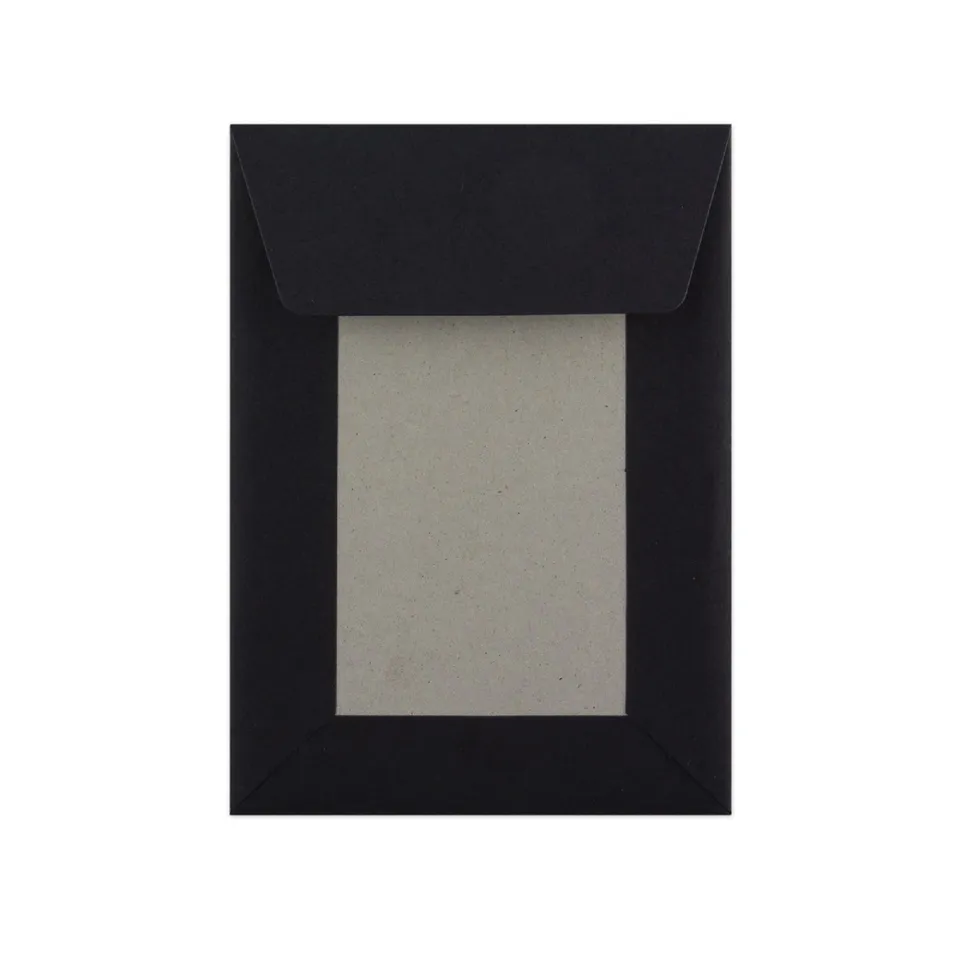 enveloppes-france-emballages-carton-enveloppe-noire-rigide-162x114-mm-c6 image 1