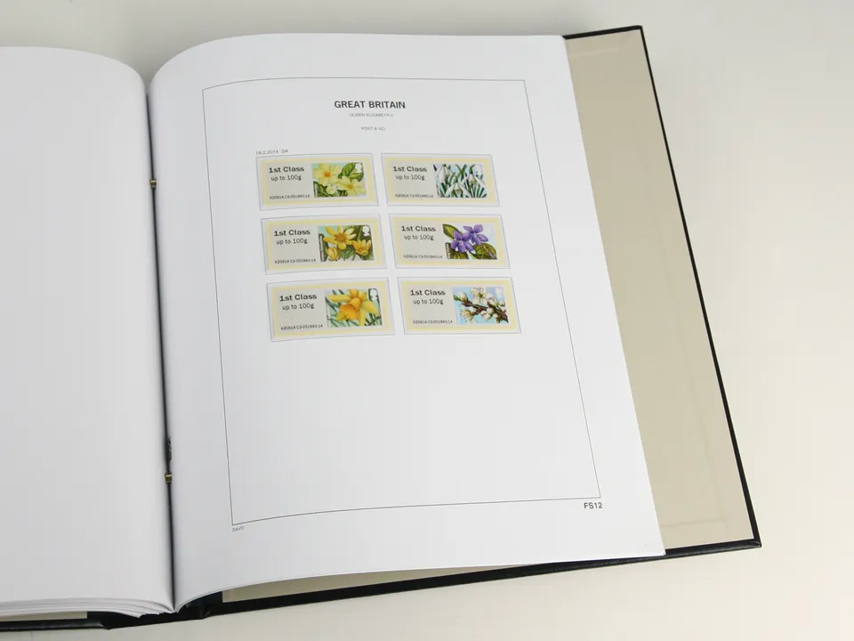 davo-luxe-suppl-ment-grande-bretagne-fast-stamps-2014 image 1
