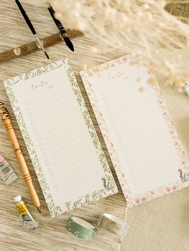 murmures-de-papier-au-d-tour-to-do-list-50-pages-10-5x21-cm image 1