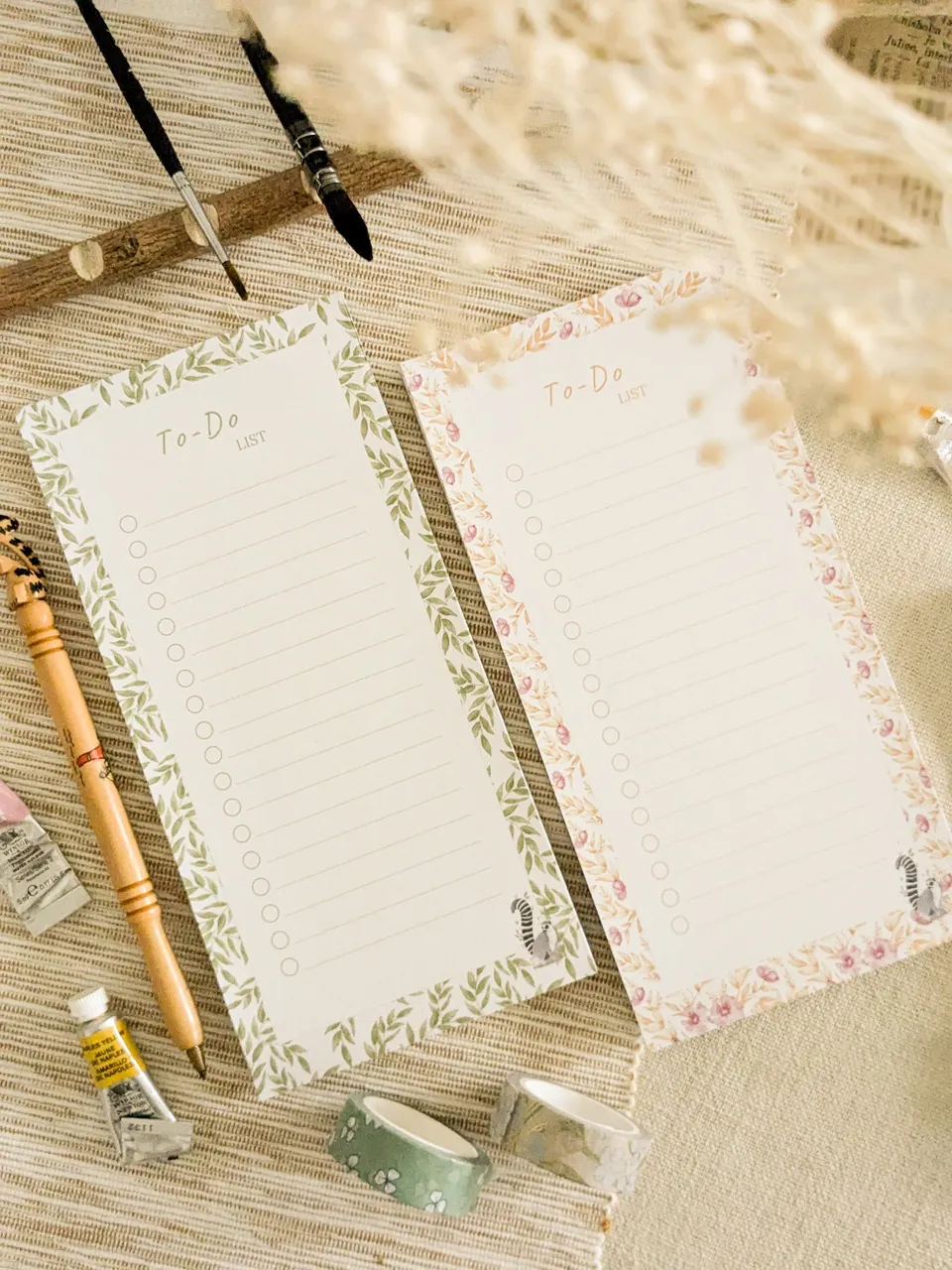murmures-de-papier-au-d-tour-to-do-list-50-pages-10-5x21-cm image 1