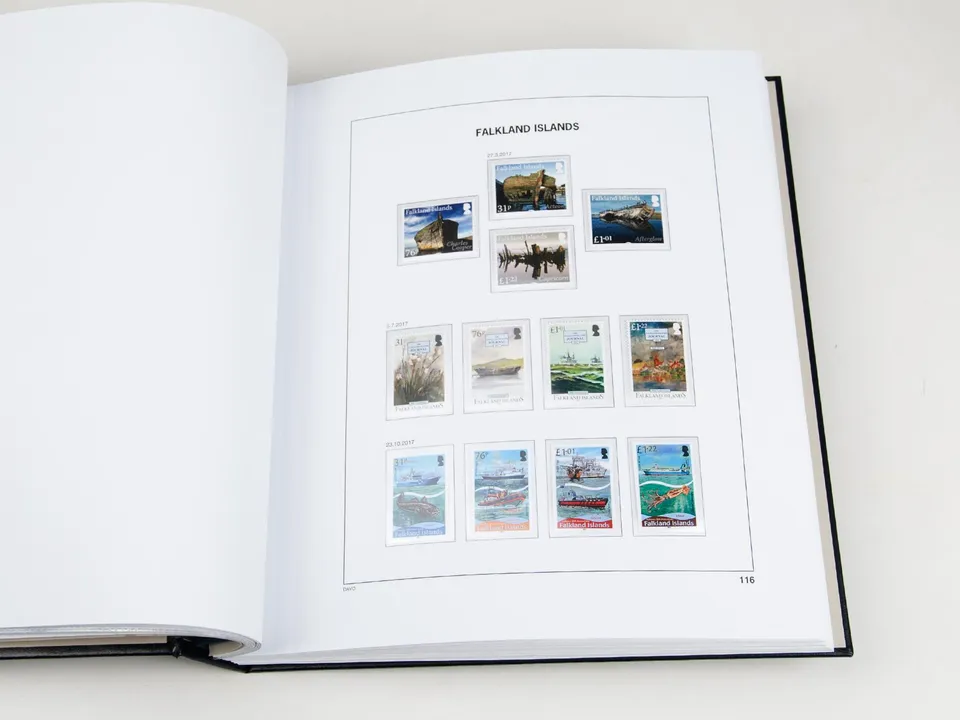 davo-luxe-falkland-isl-2017-pages-album-timbres-170g image 1