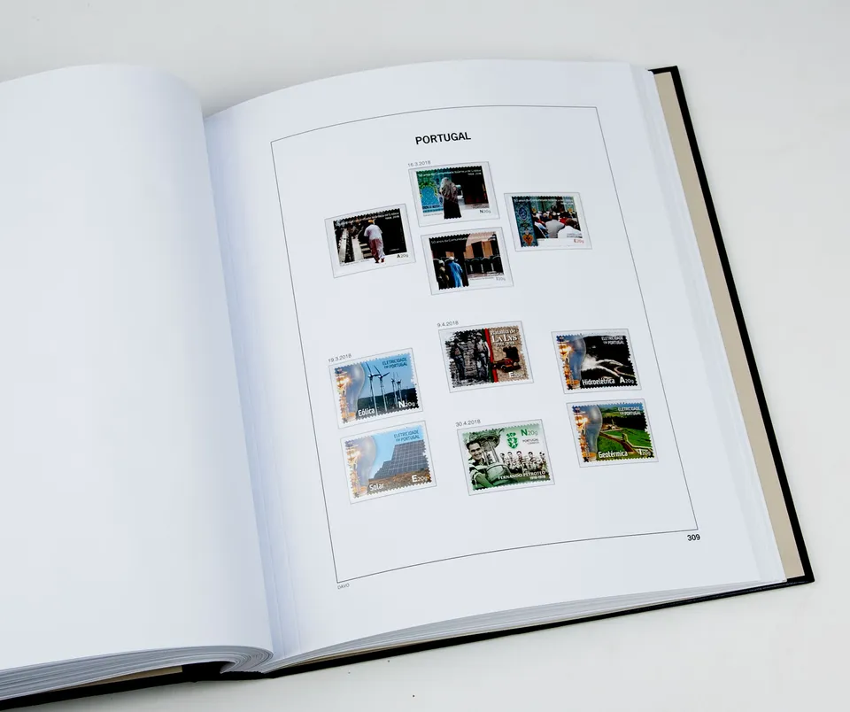 davo-luxe-portugal-2018-pages-suppl-ment-album-timbres-170g image 1