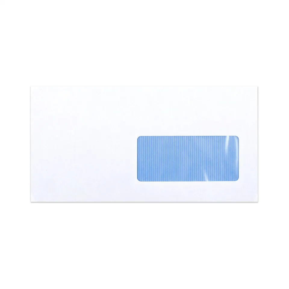 enveloppes-france-papier-dl-115x225-enveloppe-blanche-fen-tre image 1