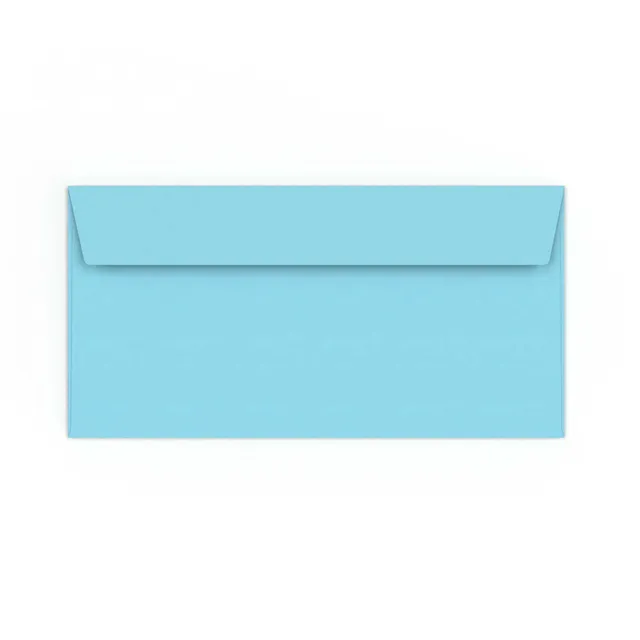 enveloppes-france-color-es-bleue-vive-110x220-mm-dl image 1