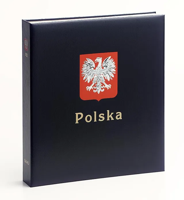 davo-luxe-pologne-x-classeur-timbres-bleu-coffret image 1