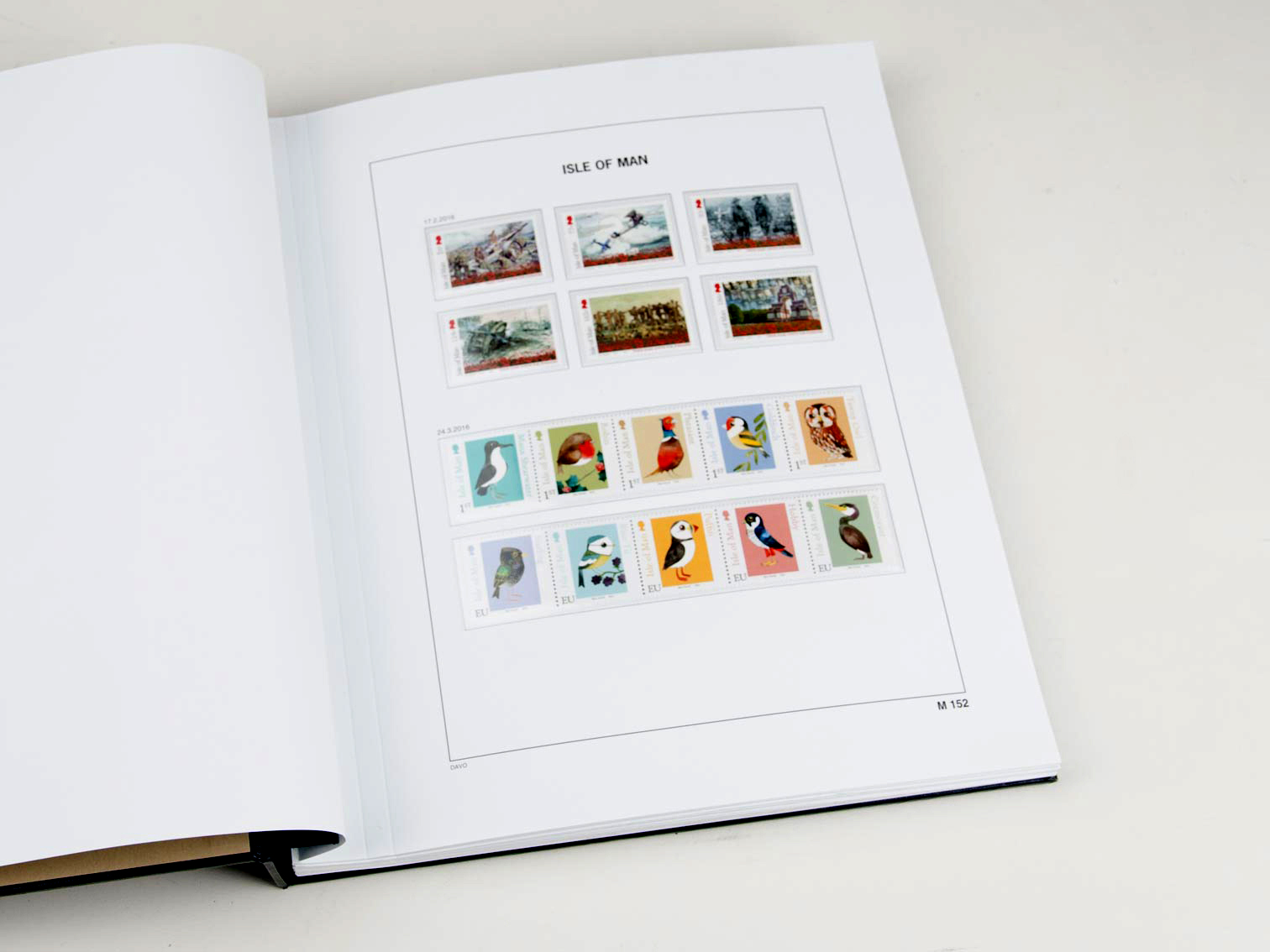 davo-luxe-isle-of-man-2016-feuilles-album-timbres image 1