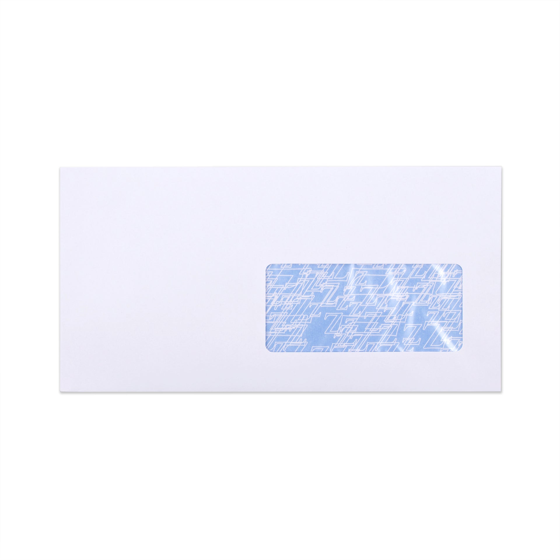 enveloppes-france-enveloppe-blanche-115x225-dl-fen-tre-90g image 1