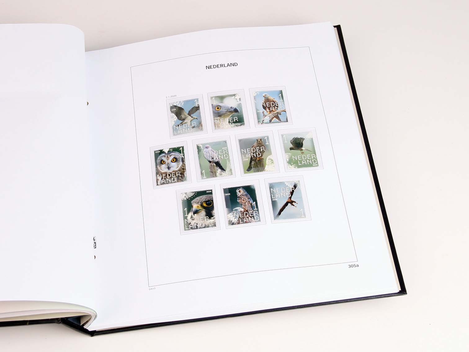 davo-luxe-suppl-ment-pays-bas-extra-2020-timbres image 1
