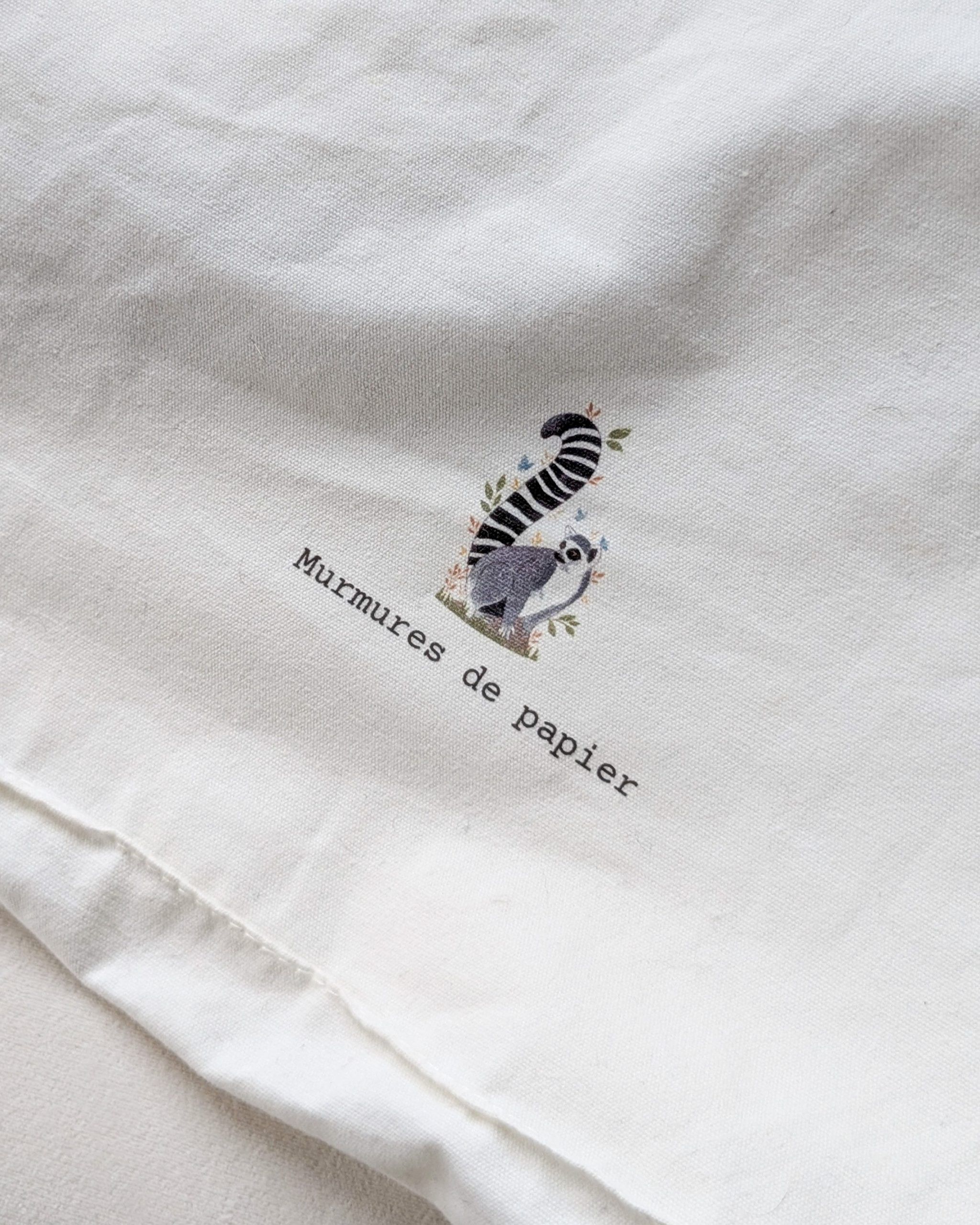 murmures-de-papier-tote-bag-r-ve-cr-e-ose-aime-sac-coton-blanc image 3