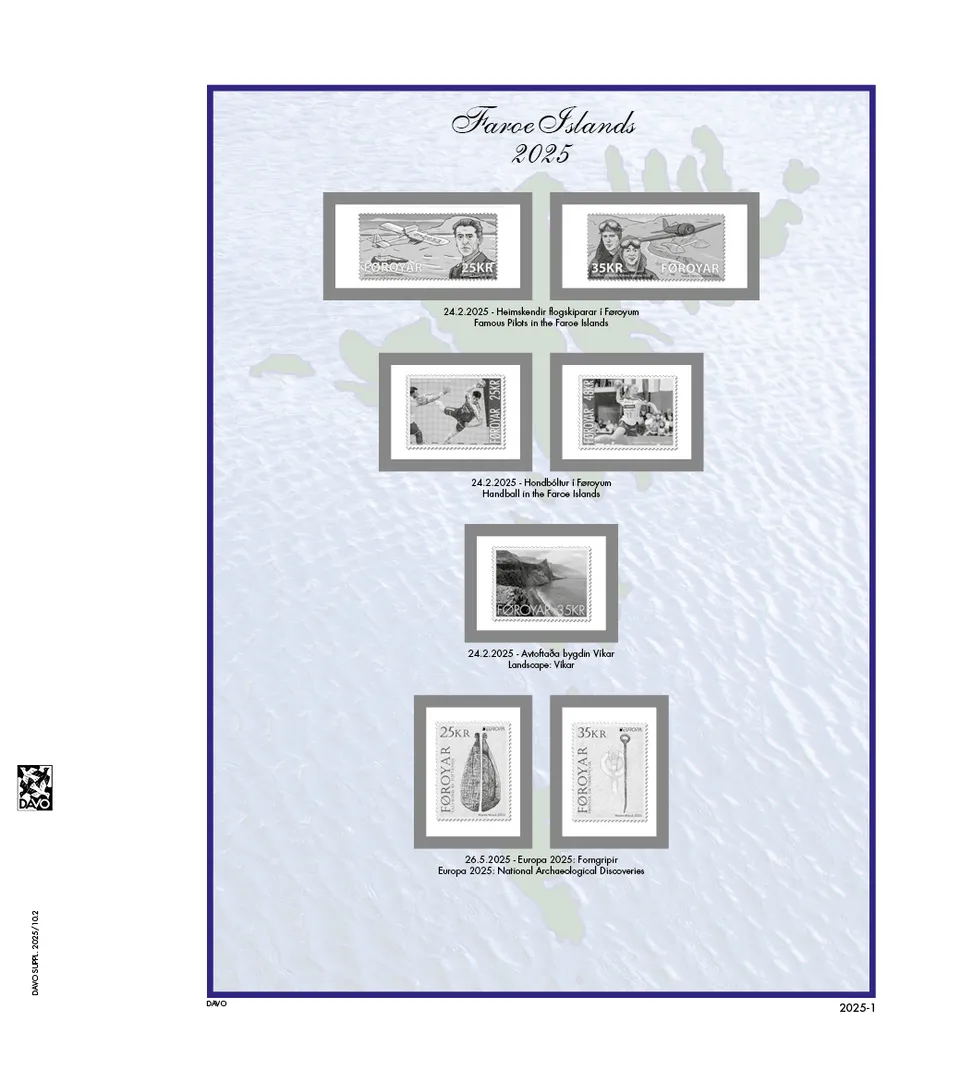 davo-luxe-suppl-ment-f-ro-2025-pages-album-timbres-carnets image 1