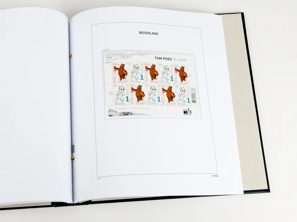 davo-luxe-nederland-velletjes-2026-pages-album-timbres-pays-bas image 1