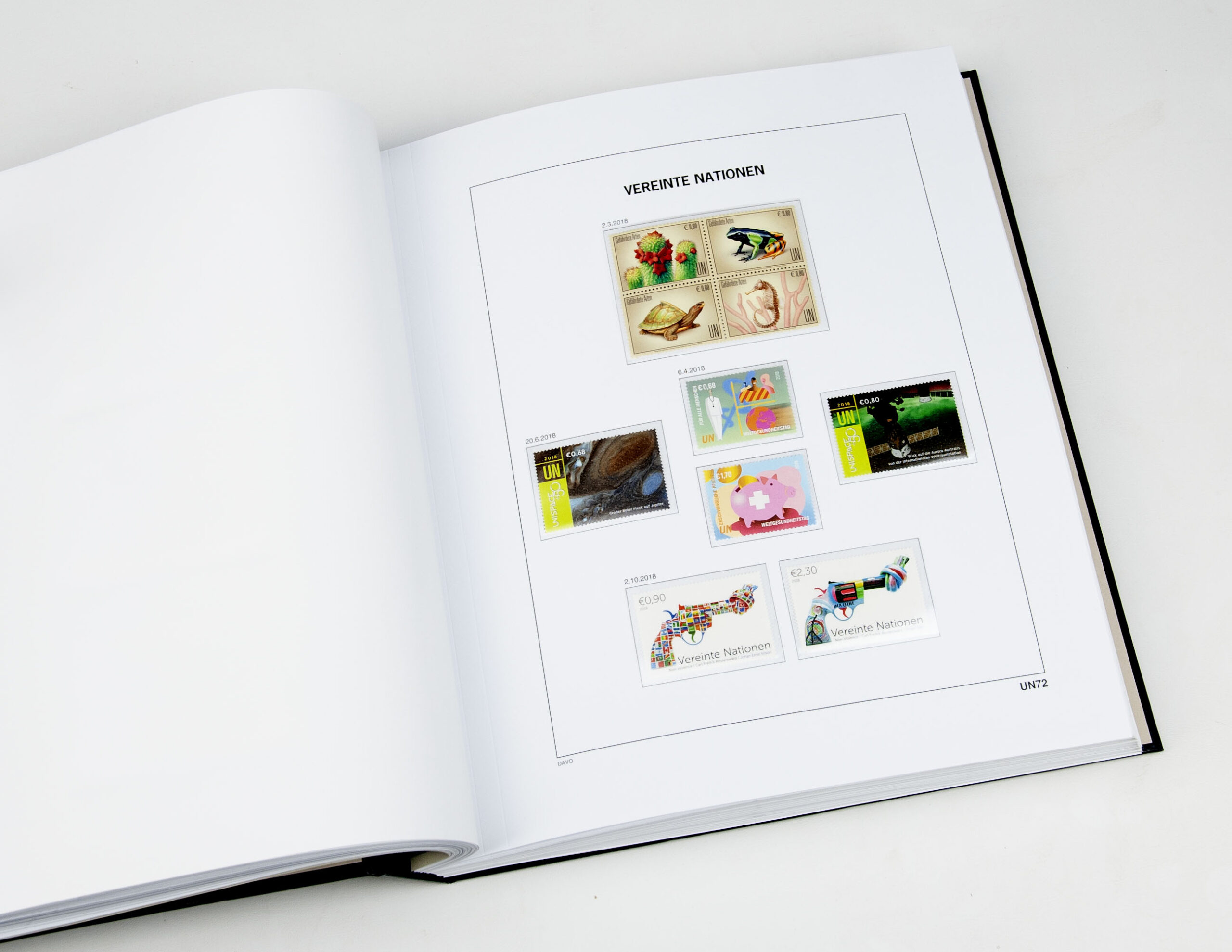 davo-luxe-suppl-ment-timbres-autriche-uno-2018 image 1