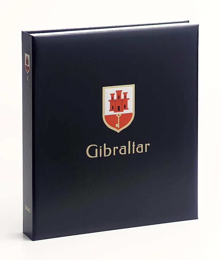 davo-luxe-gibraltar-reliure-album-timbres-bleue-sans-num-ro image 1