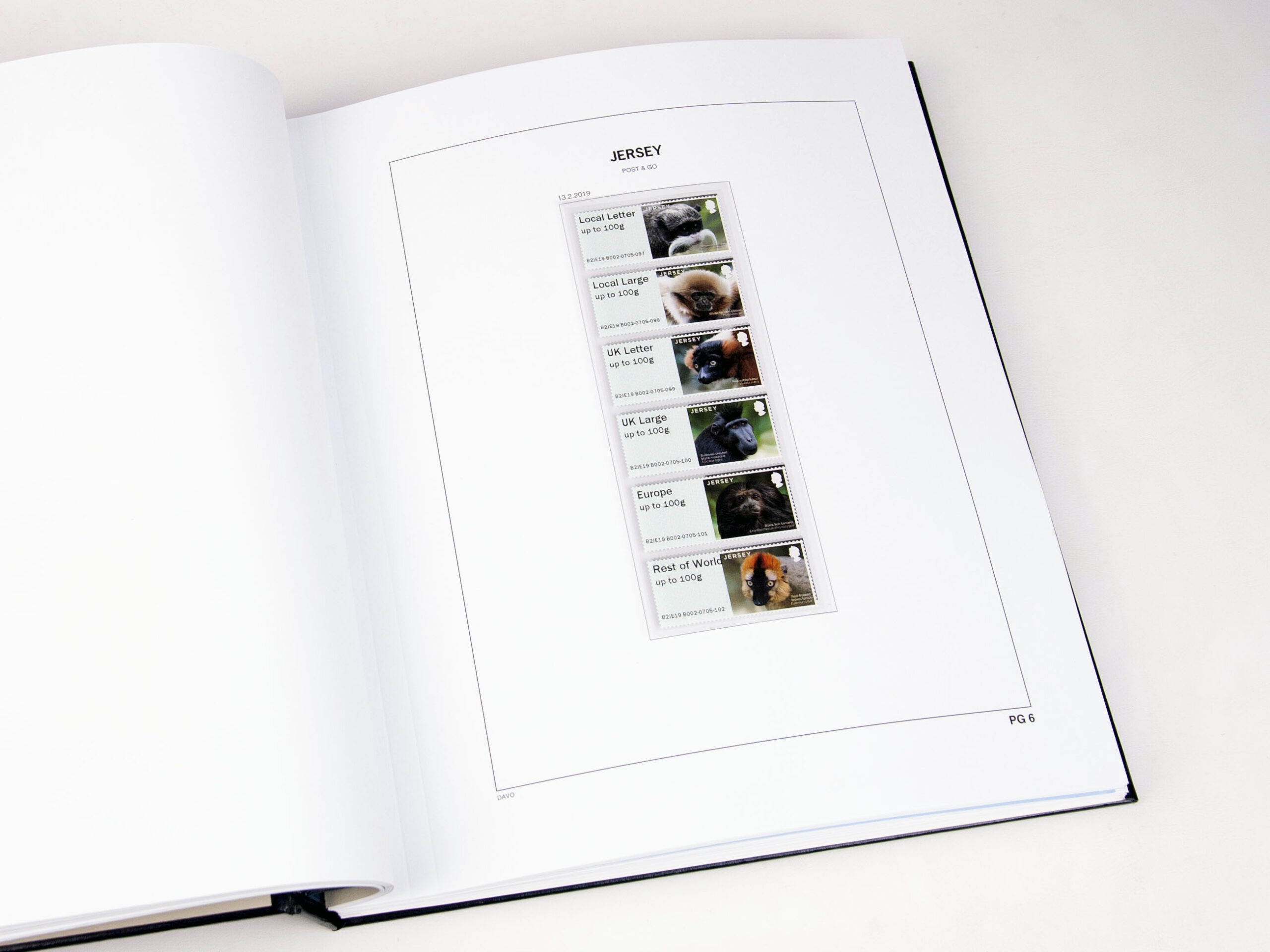 davo-luxe-jersey-post-go-2019-pages-album-timbres image 1