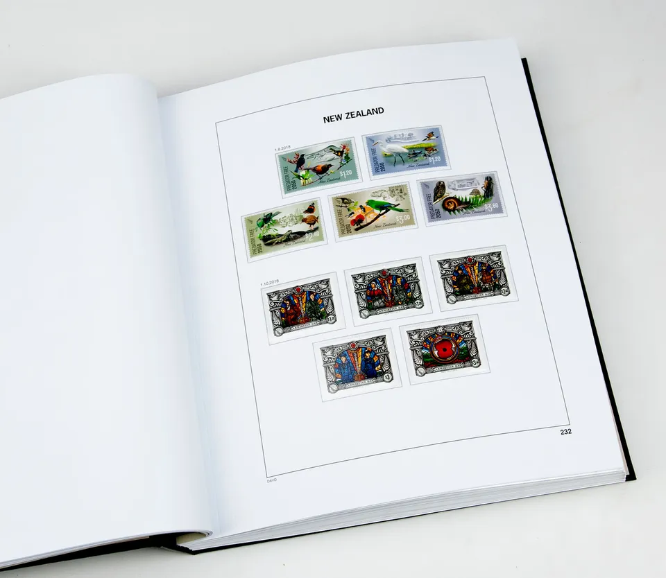 davo-luxe-suppl-ment-nouvelle-z-lande-2018-pages-timbres image 1
