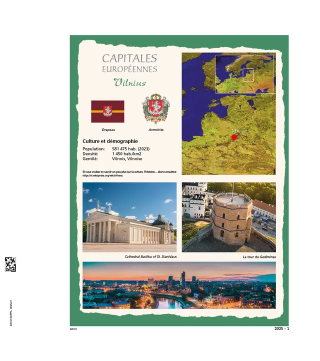 davo-luxe-capitales-eur-2025-vilnius-feuilles-timbres image 1